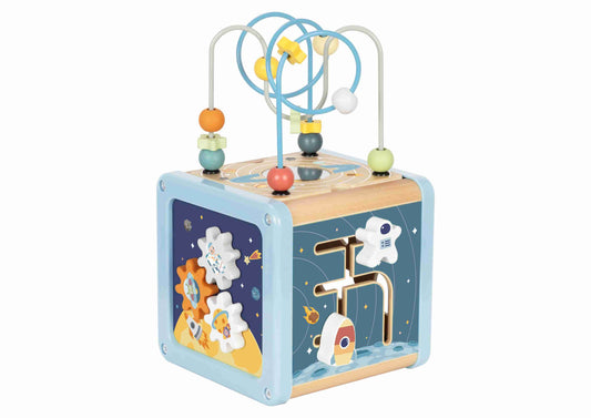 18M+ ► 7 IN 1 ACTIVITY CUBE
