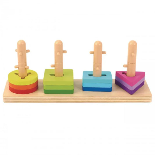 2Y+  ► GEOMETRIC MAZE STACKER