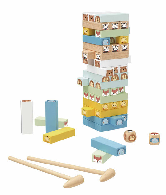3Y+ ► STACKING GAME - ANIMALS