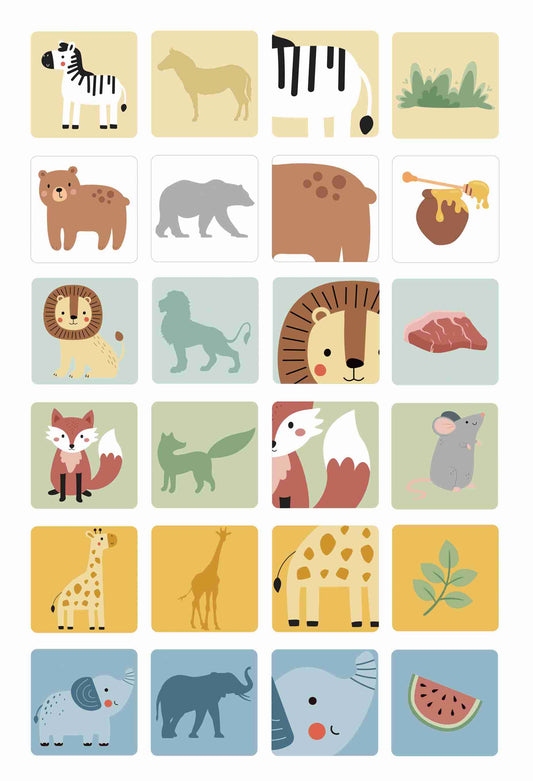 3Y+ ► STACKING GAME - ANIMALS